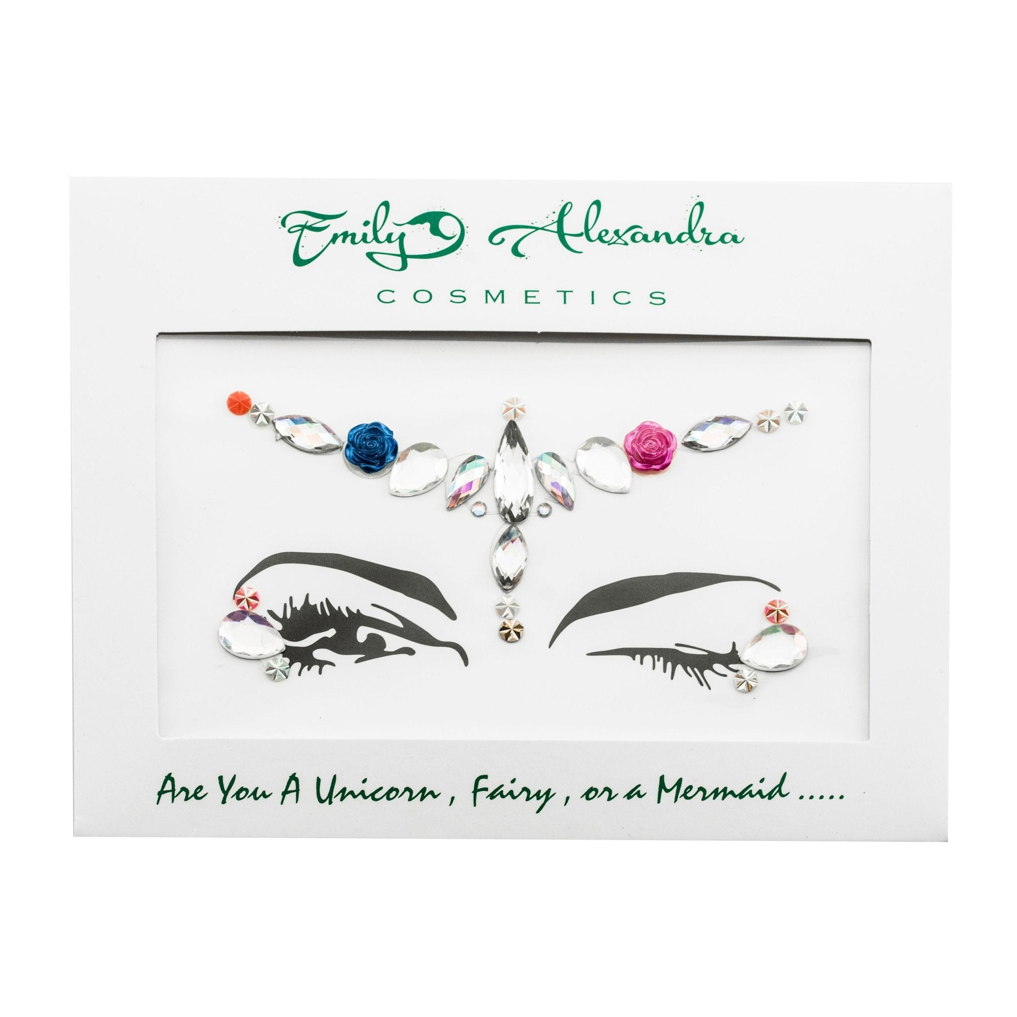 Diamond Encrusted High Quality Stick-On Face & Body Jewels - emilyalexandracosmetics