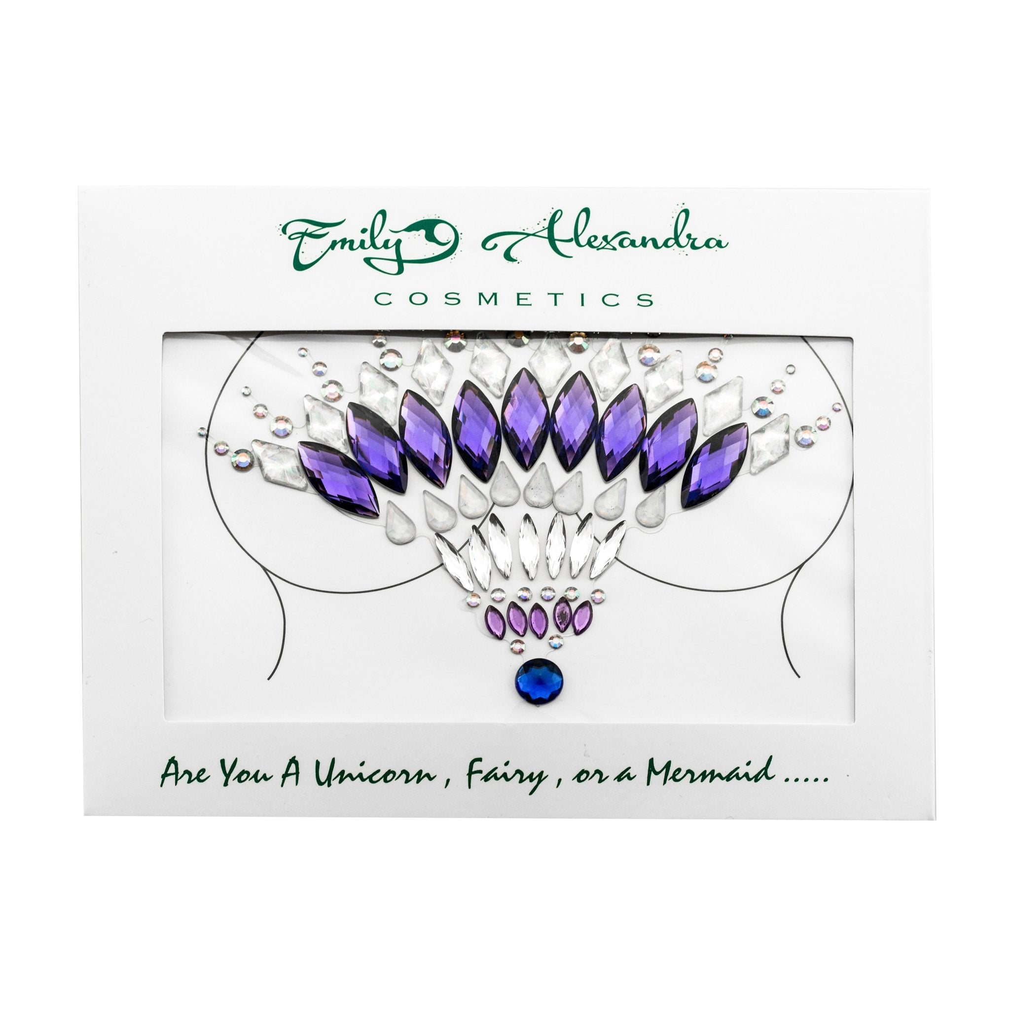 Diamond Encrusted High Quality Stick-On Face & Body Jewels - emilyalexandracosmetics
