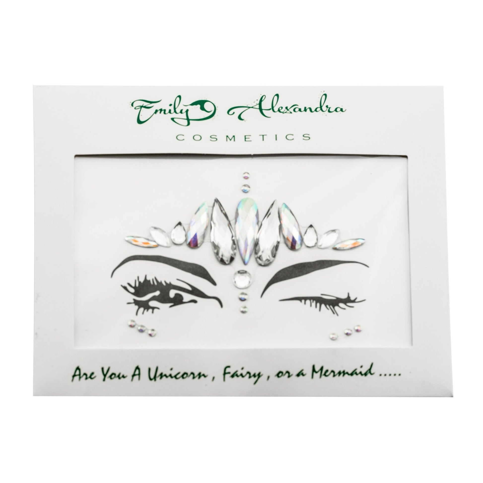 Diamond Encrusted High Quality Stick-On Face & Body Jewels - emilyalexandracosmetics